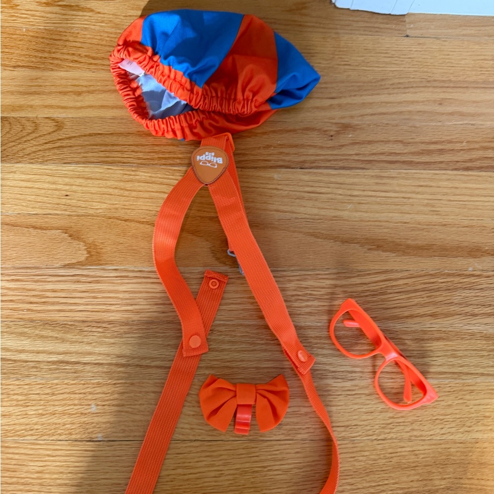 Orange and Blue Blippi Costume Set Toddler